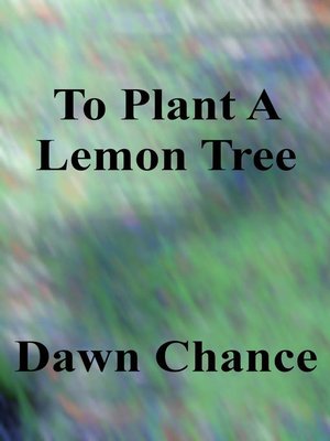 cover image of To Plant a Lemon Tree